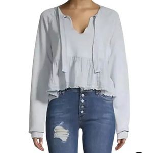 Free people sweet Jane blouse large